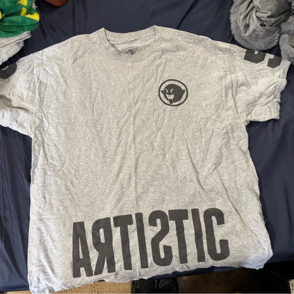 ARTISTIC 25 CREATION GHOSTGANG TEE SIZE X-LARGE